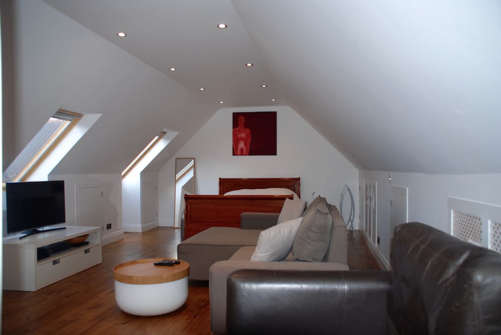 Living space upstairs