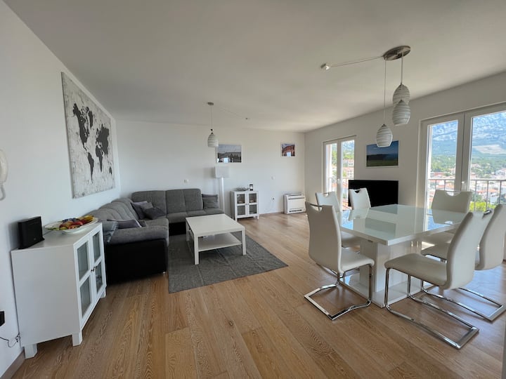 Apartament Sunny Z Obłędnym Widokiem Na Morze - Brela