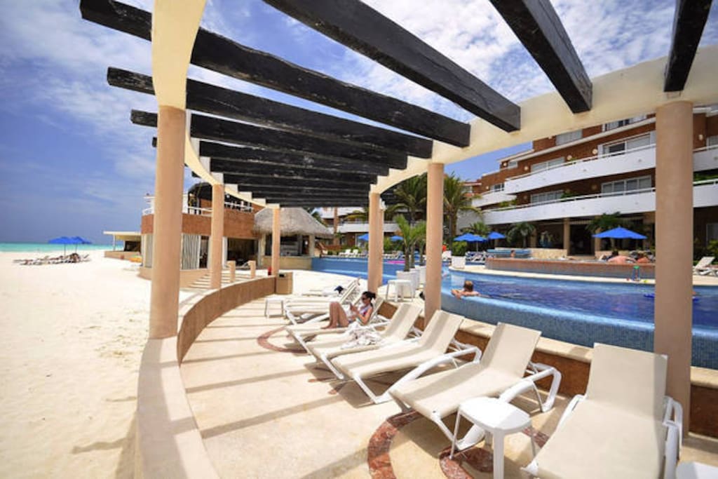 Beach chairs