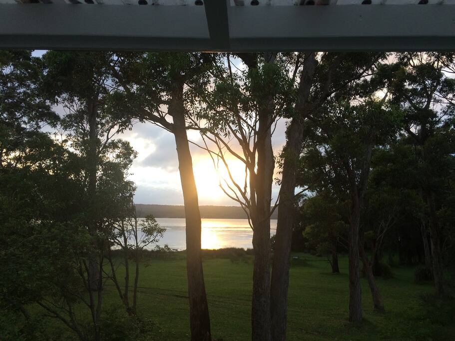 Sunrise from the Verandah
