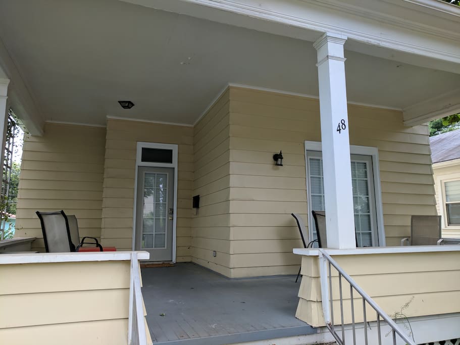 Large front porch
