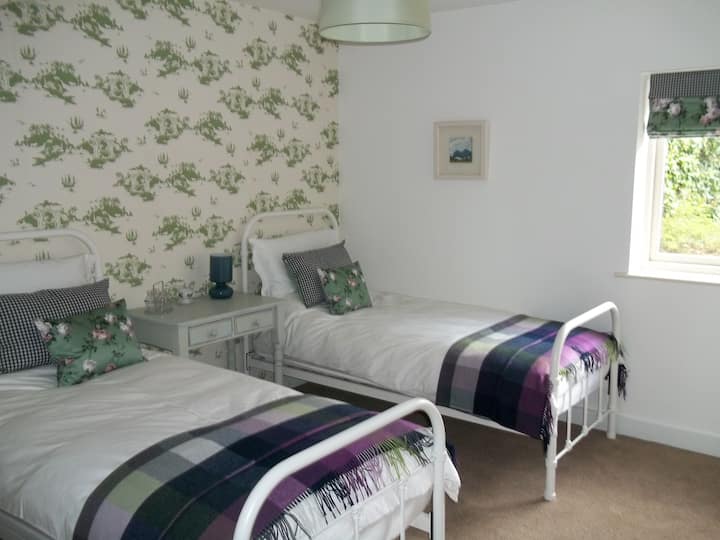 The botanist inspired twin bedroom