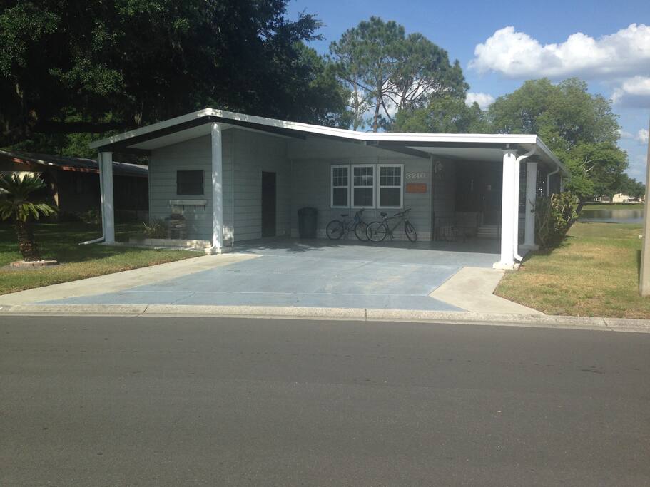Street side of house