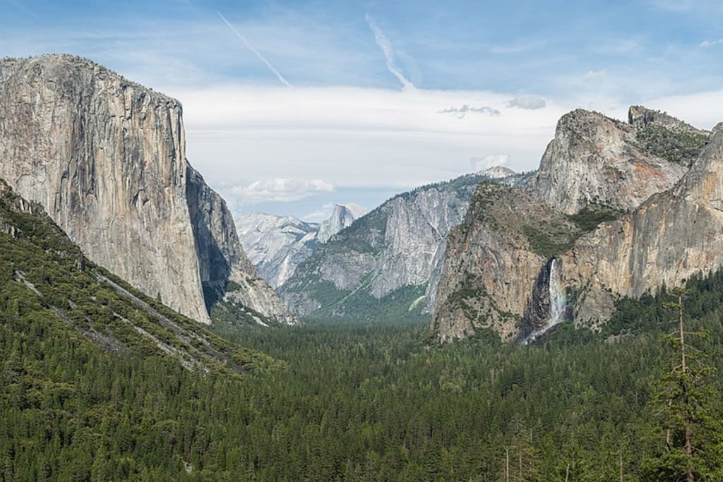 Yosemite a little over an hour away!