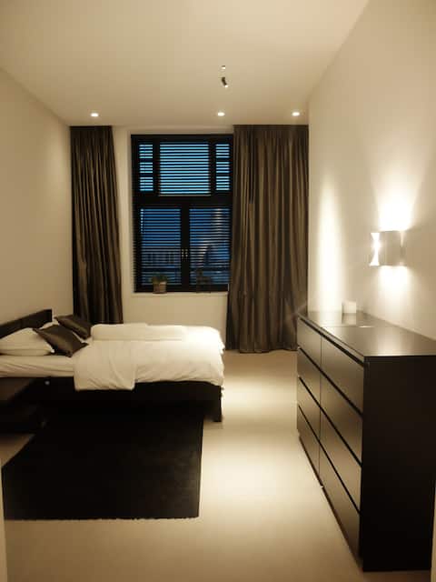 Modern mansion in the dunes, sea resort Noordwijk