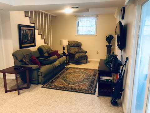 Top performing Airbnb: Entire Private Peaceful Guest Suite in Fayetteville