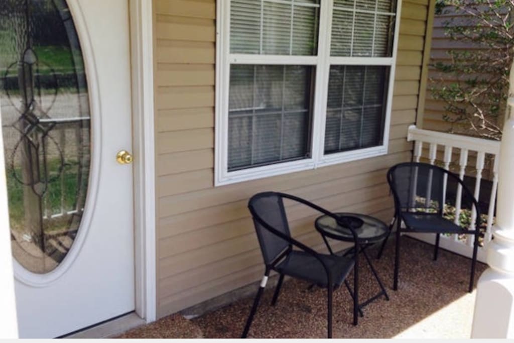 Front patio