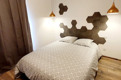 New apartment with ground floor exterior