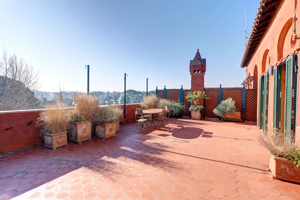 Terrace with view