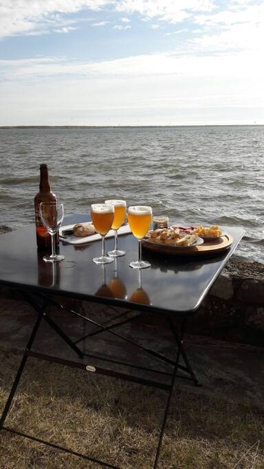 En tête à tête avec la mer...