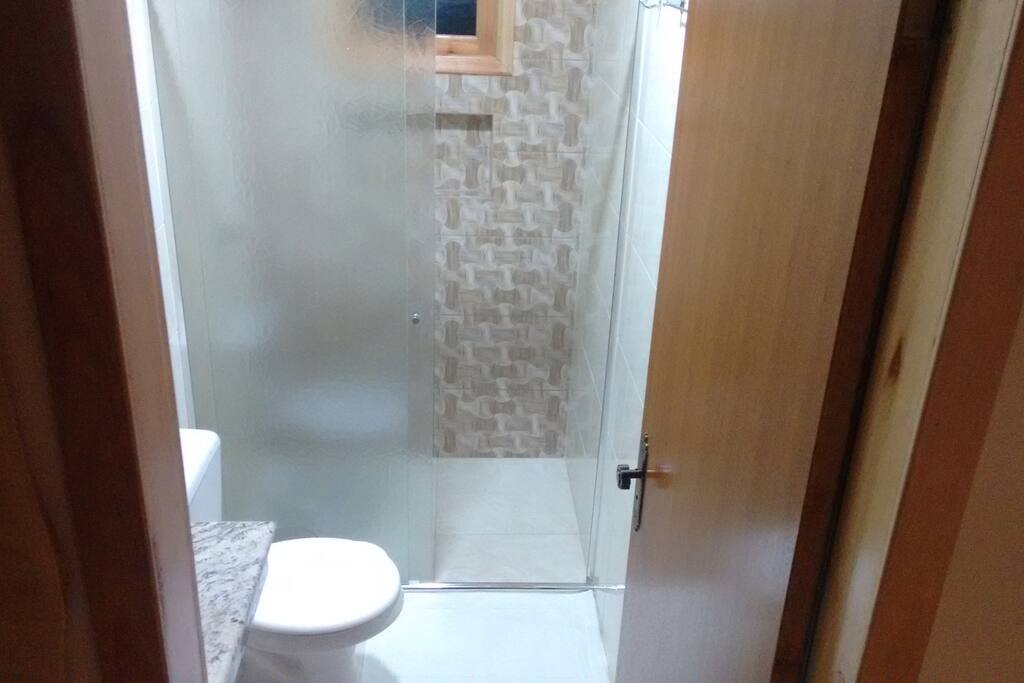 Quarto banheiro do Chalé