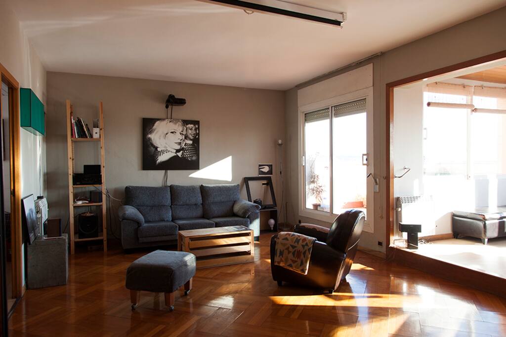 The living room