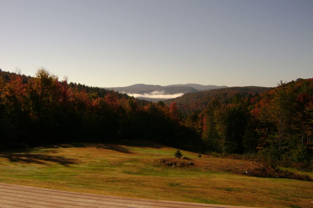 Morning mist in distance/over 3rd branch of White River