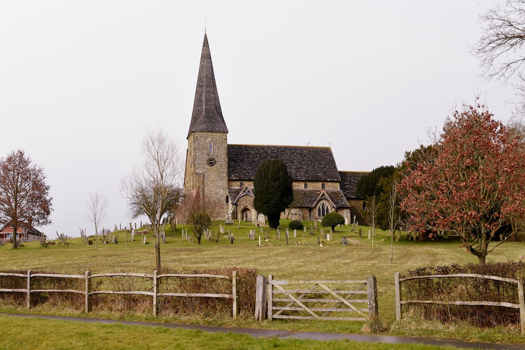 Our lovely old St Peter ad Vincula Church at Wisborough Green