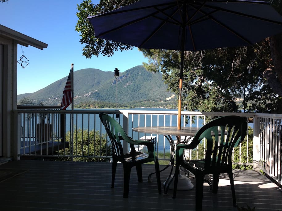 View Mt. Konocti with your morning coffee!