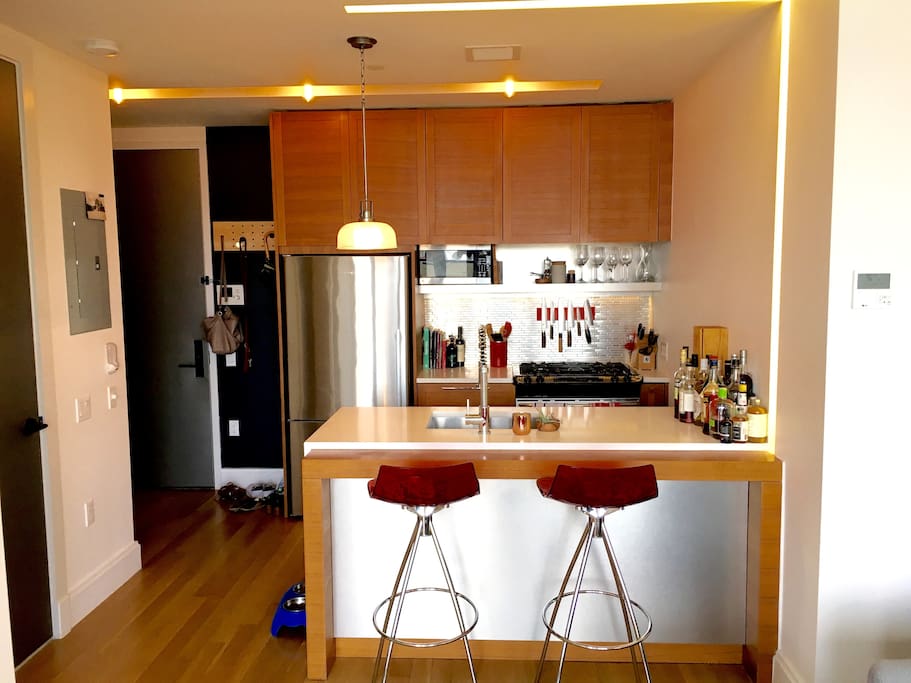 Kitchen + Island