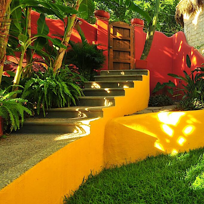 Entrance stairs