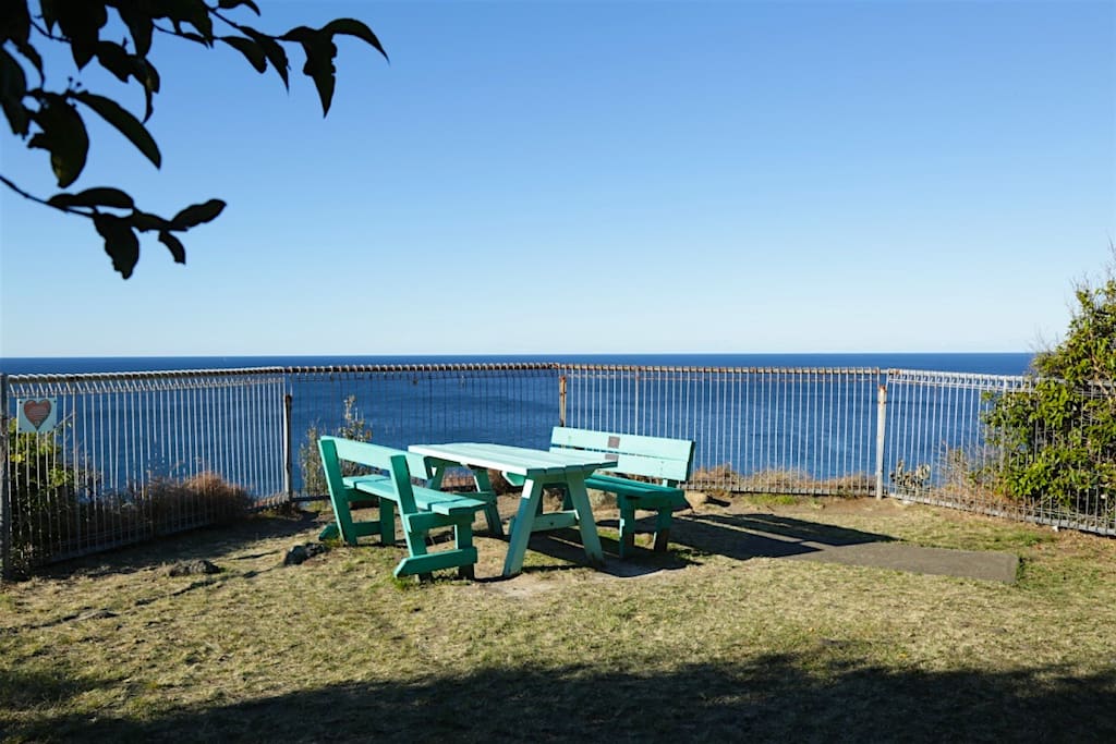 Picnic here 100m from your unit with sweeping views to the north