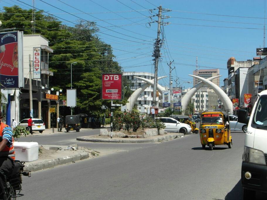 Downtown Mombasa