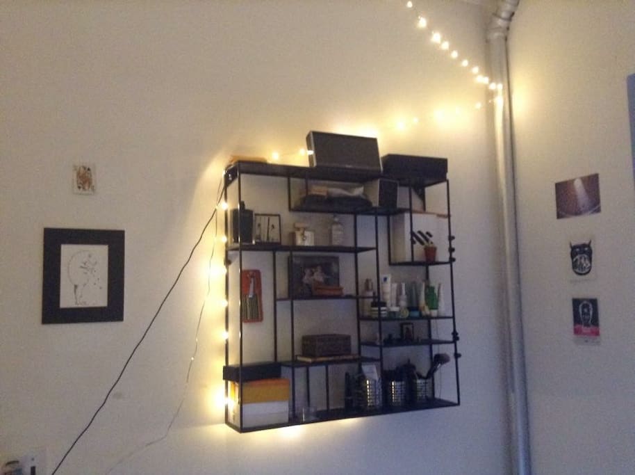 Shelves. Will be cleared.