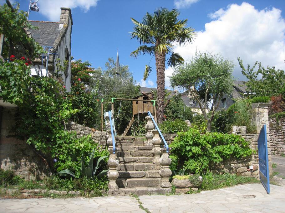 entrée du jardin