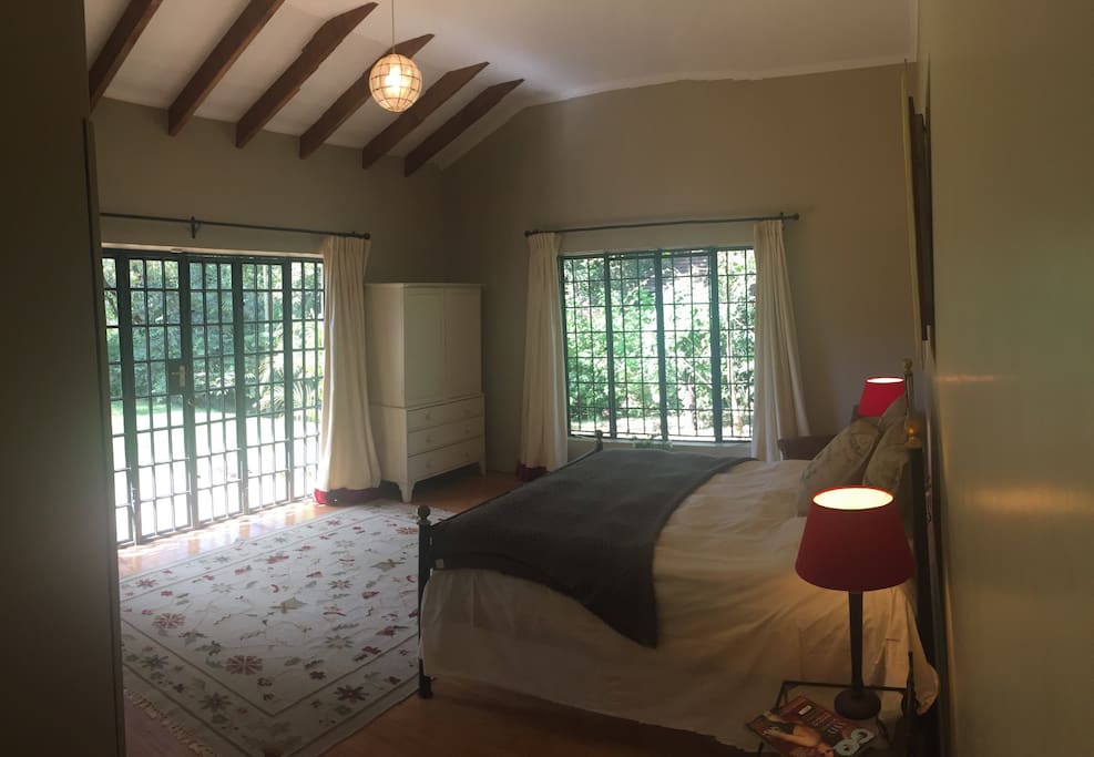 Master double with huge en-suite bathroom.