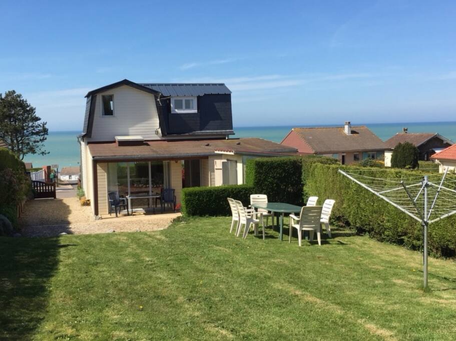 Vue d'ensemble depuis le jardin clos