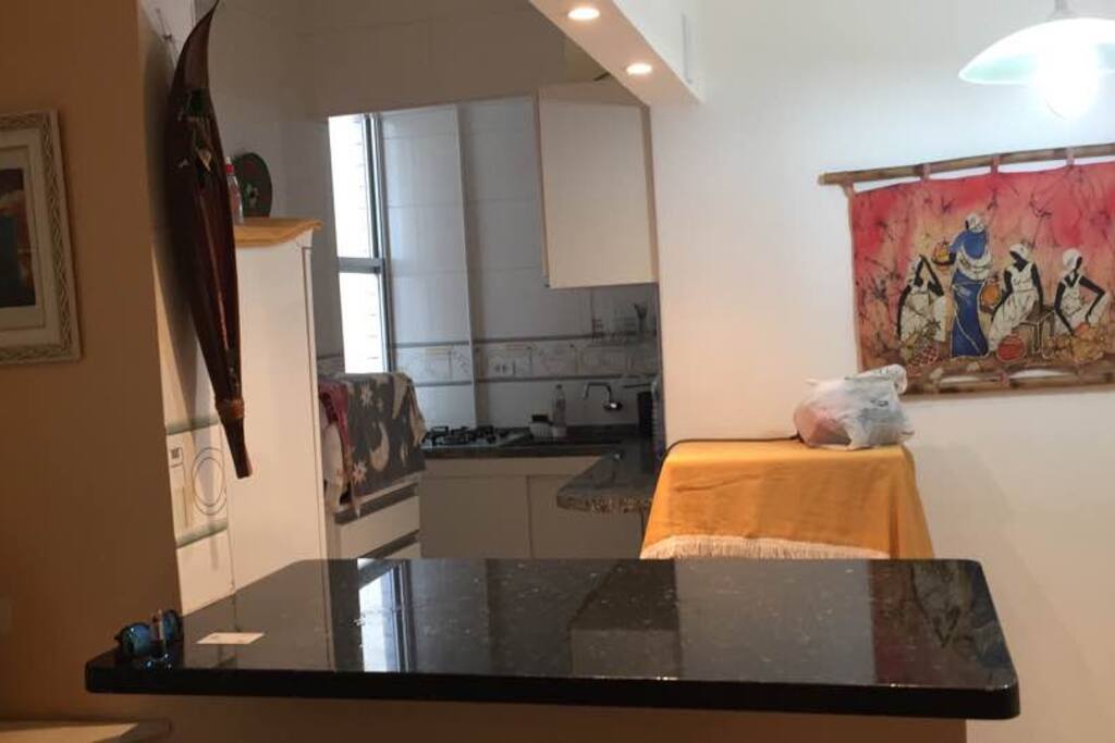 cozinha vista da sala