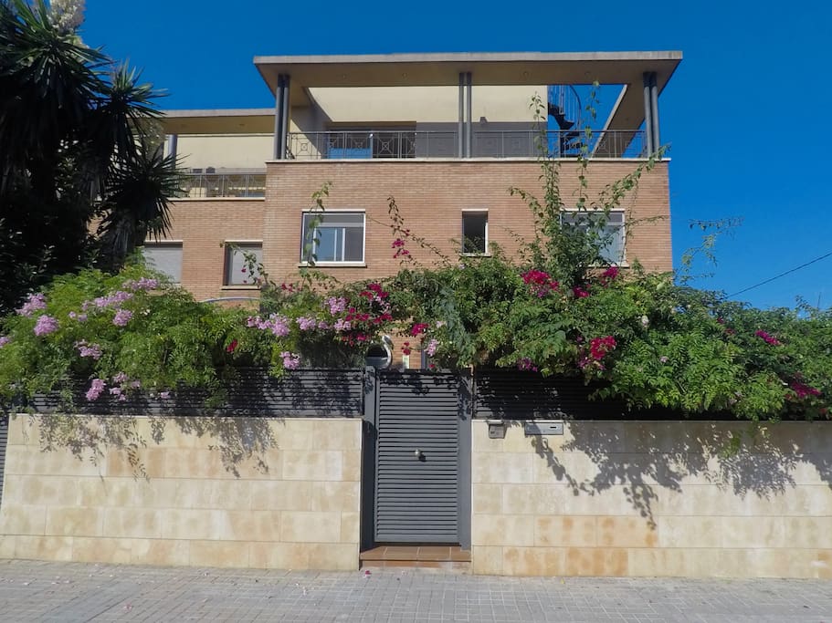 Fachada de la casa
