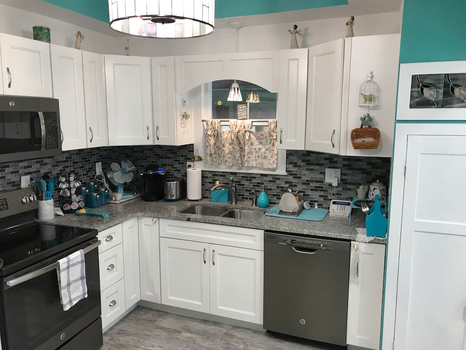 Updated modern kitchen
