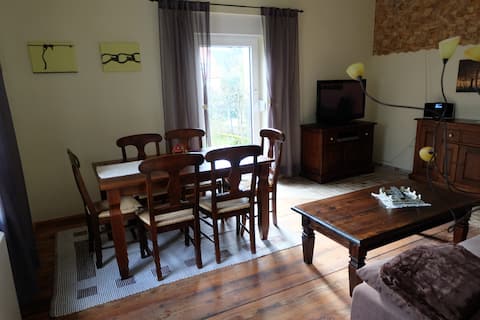 Detached vacation home with garden and courtyard