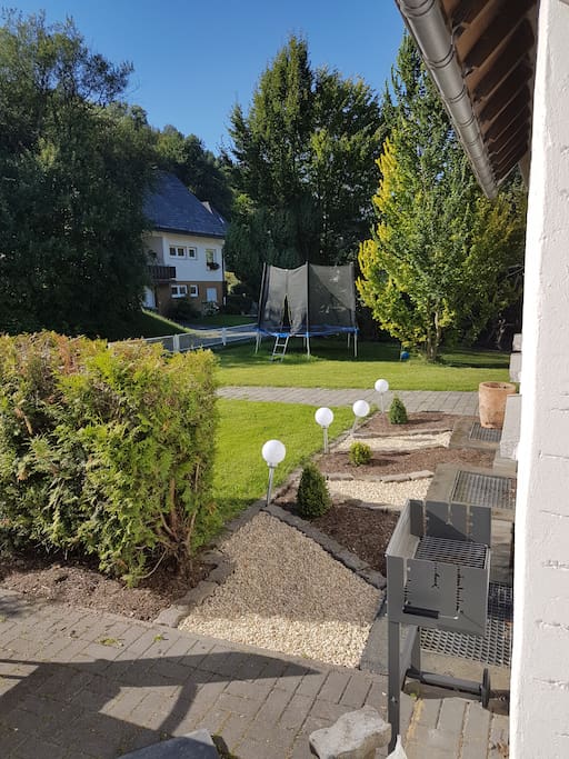 Trampolin für die Kinder