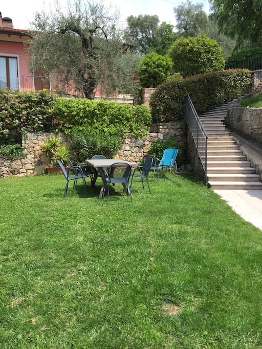 Little garden free to eat outside