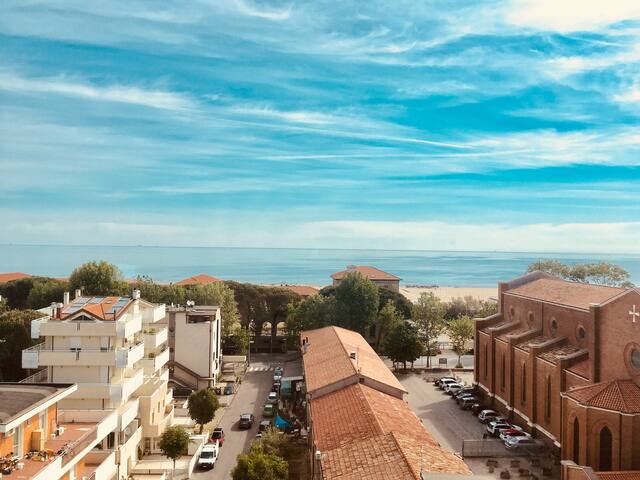 Penthouse di 240 mq con vista unica