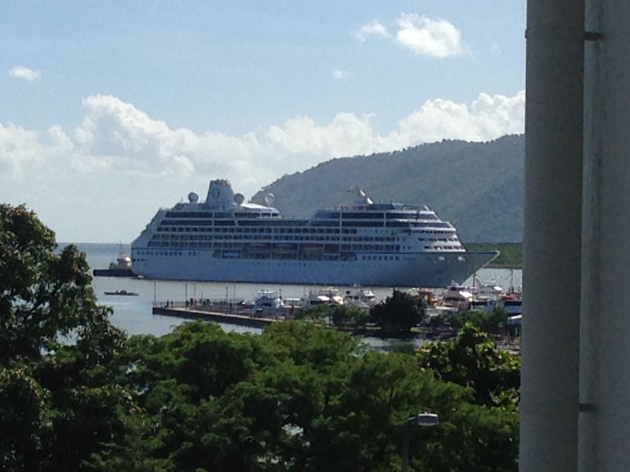 Watch the passing parade from the privacy of your own balcony!