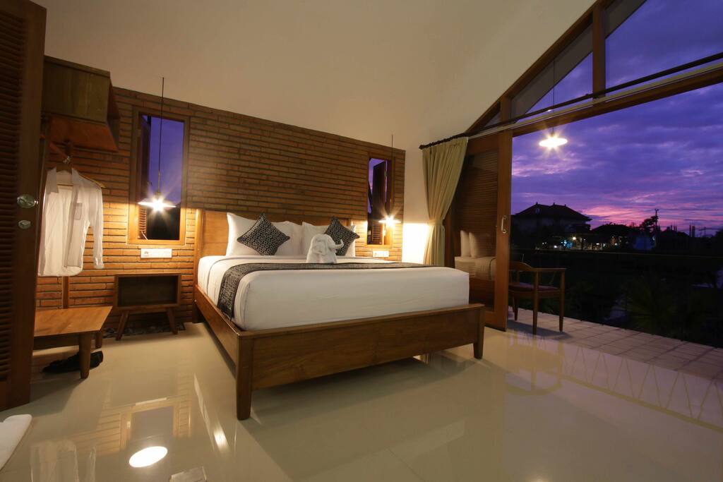 main room evening time