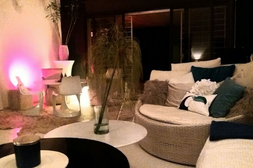 Vue d'ensemble vers l'espace dining room