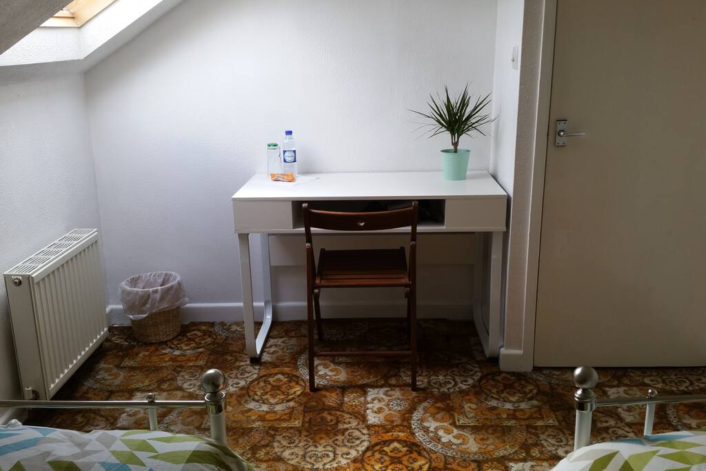 Desk in guest room