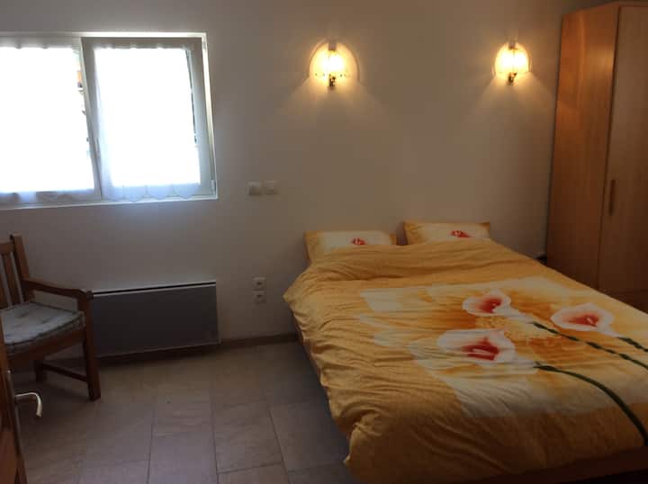 Velika spavaća soba sa spojenom kupaonicom