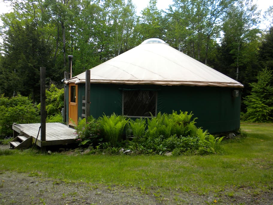 Yurt In The Woods Guesthouses for Rent in Hartland, Vermont, United States