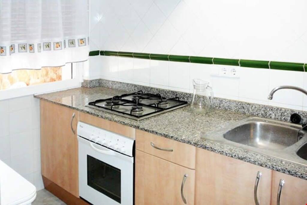 Make a quick meal in your fully-equipped kitchen.