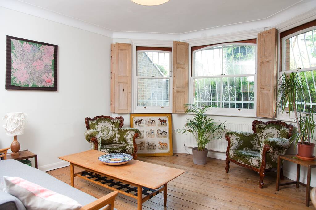 With lots of greenery and plants you'll feel right at home.