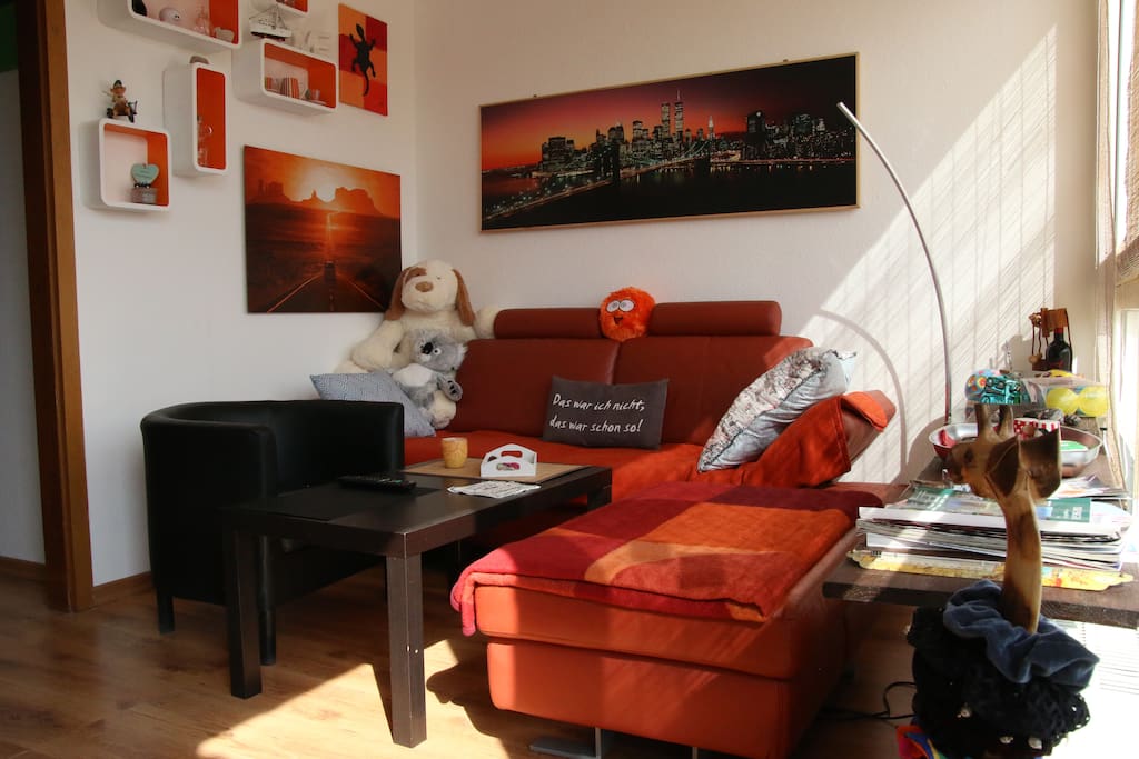 Wohnzimmer- Einrichtung