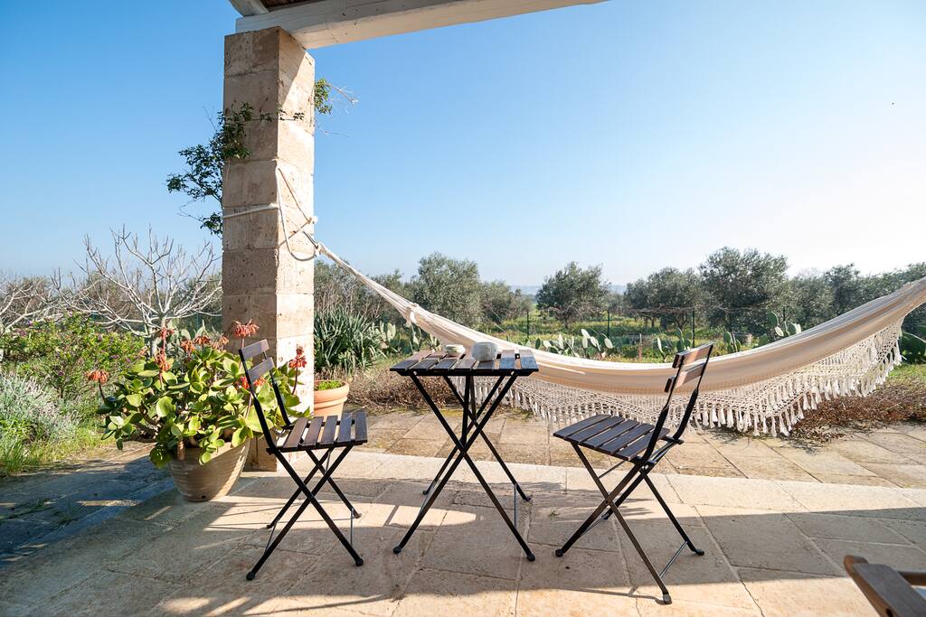 Veranda e accesso alla camera