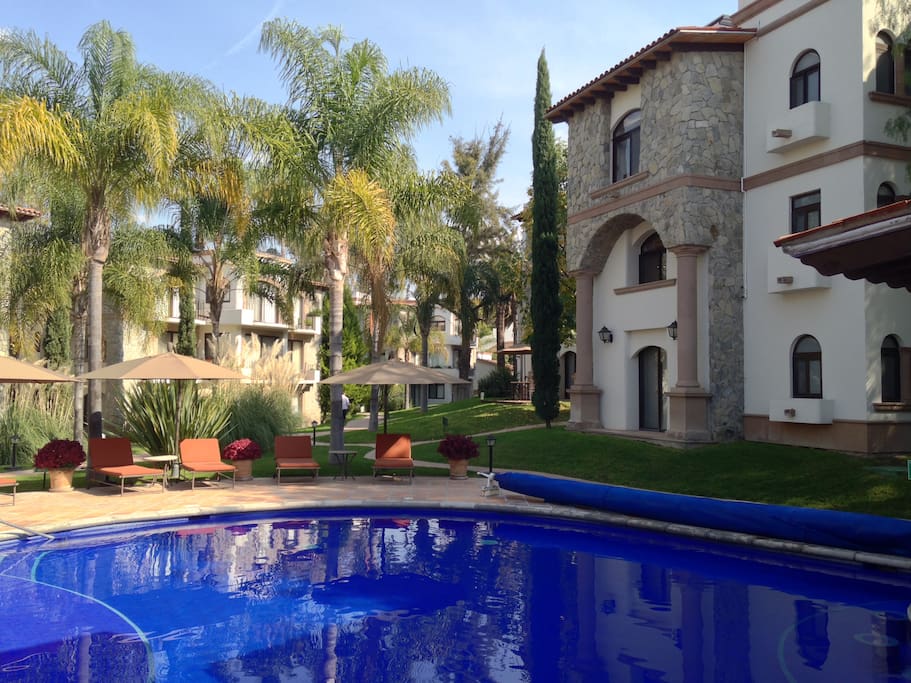 Pool area