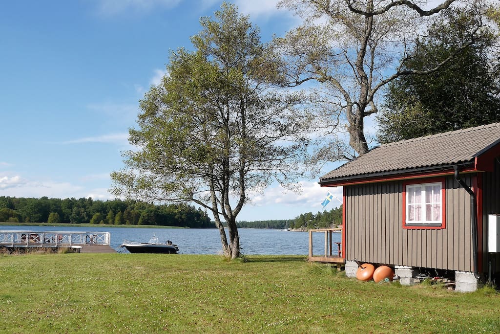 Waterfront house