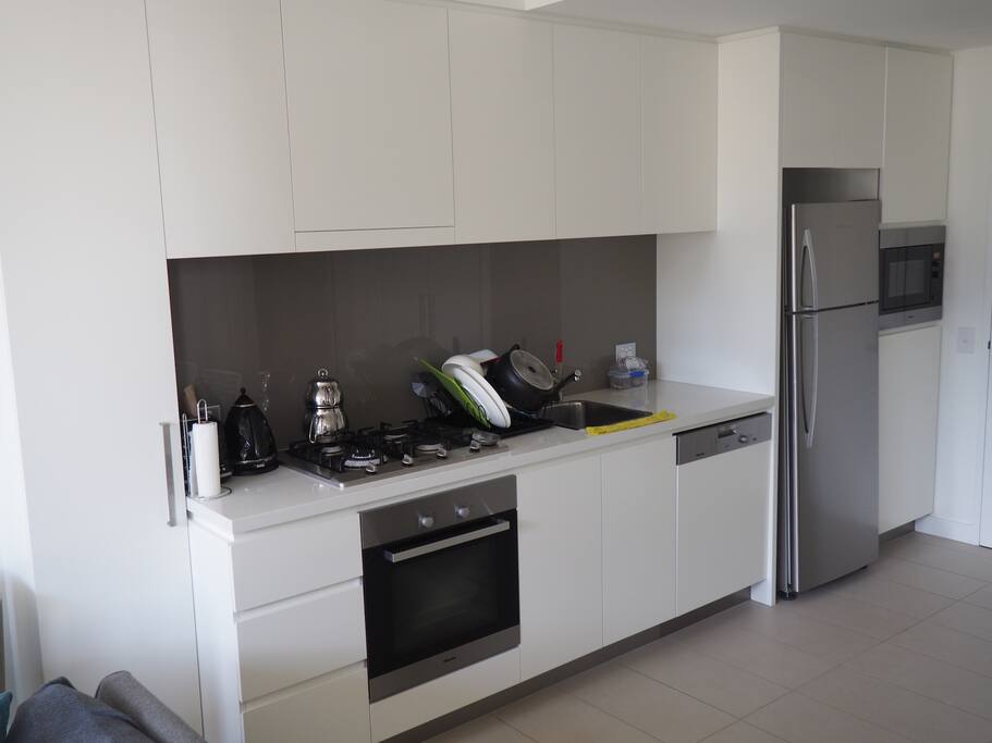 Kitchen with supplies