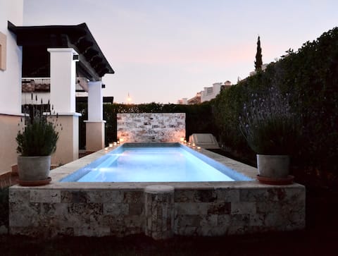 Sunny all the year/ piscina climatizada