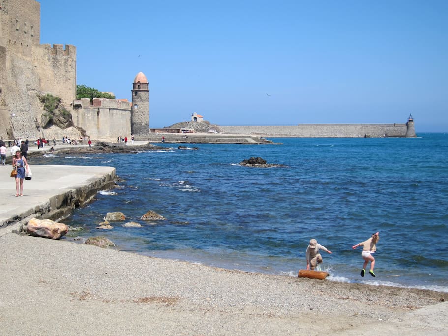 Adjacent to world heritage town, Collioure