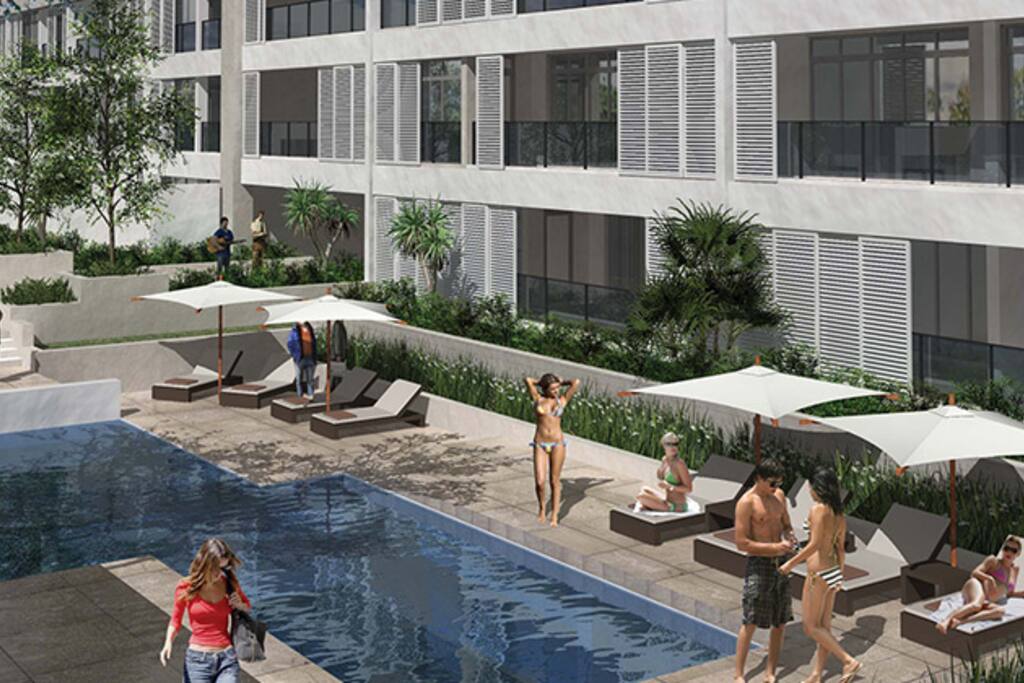 Pool area